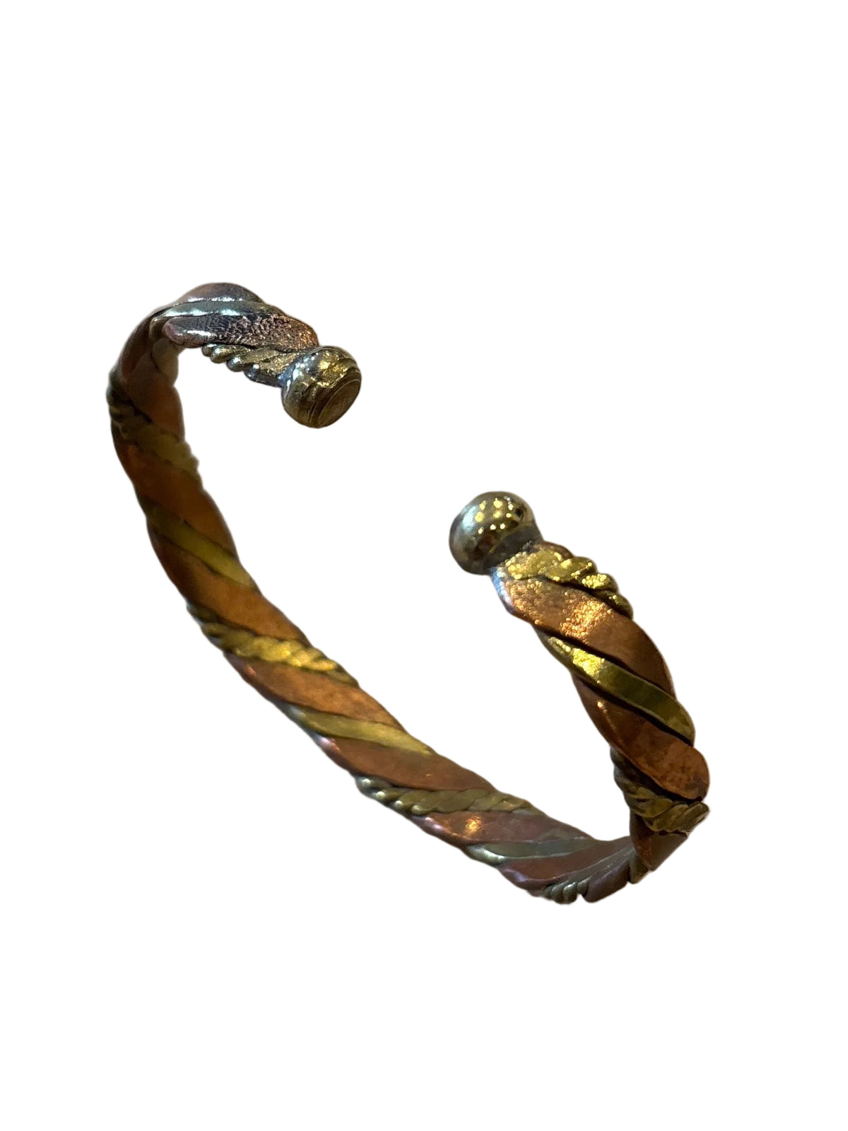 Bracelet en cuivre artisanal — soulage rhumatismes et douleurs articulaires — fait main Maroc