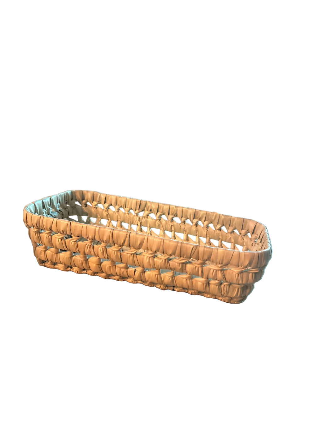 Petit panier en fibres naturelles — décoration artisanale marocaine, fait main au Maroc