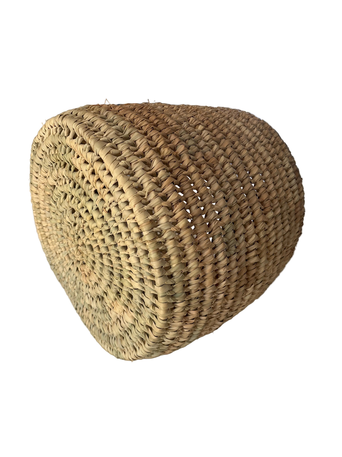 Panier de Rangement Tressé en Feuille de Palmier 