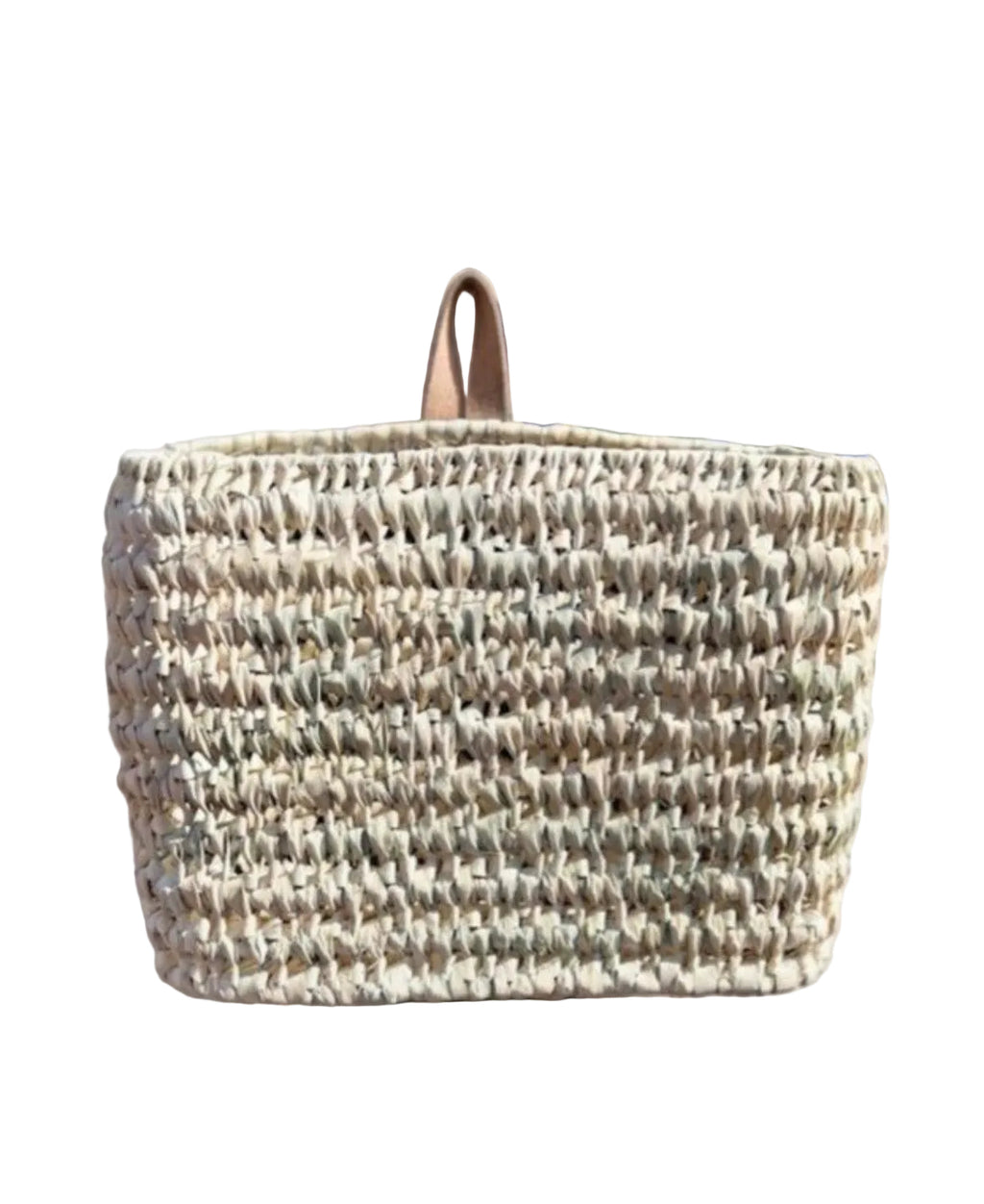 Lot de 3 paniers tressés en fibre naturelle — décoration artisanale marocaine, fait main au Maroc
