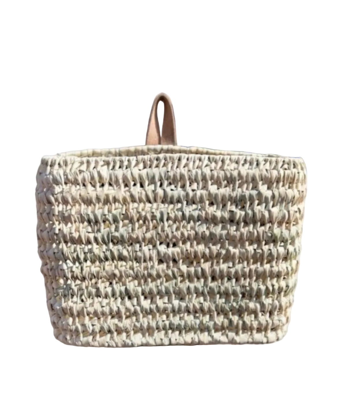 Lot de 3 paniers tressés en fibre naturelle — décoration artisanale marocaine, fait main au Maroc