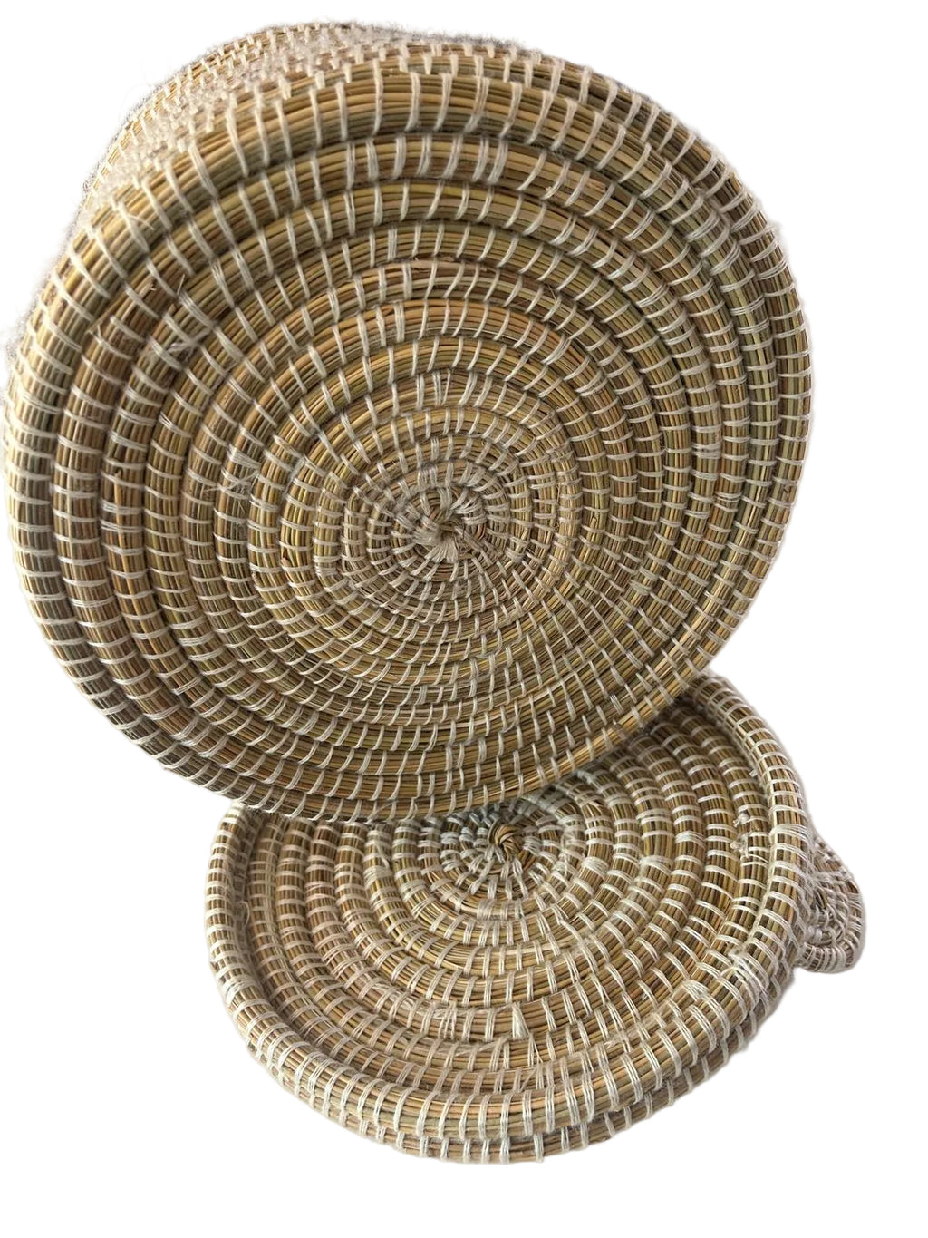 Panier ourson tressé avec couvercle — décoration artisanale marocaine, fait main au Maroc