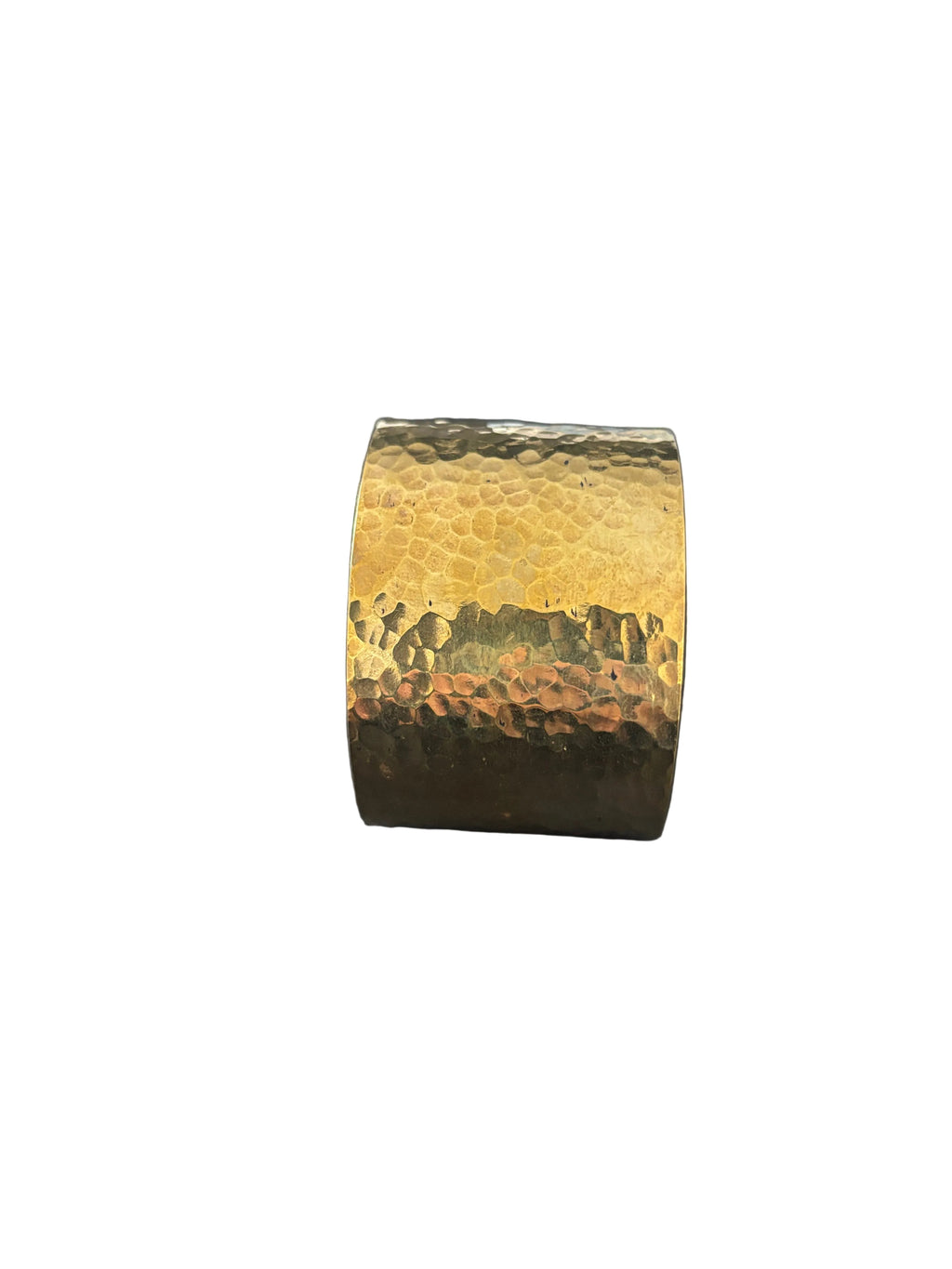 Bracelet Manchette Martelée Dorée 