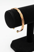 Bracelet en cuivre artisanal — soulage rhumatismes et douleurs articulaires — fait main Maroc