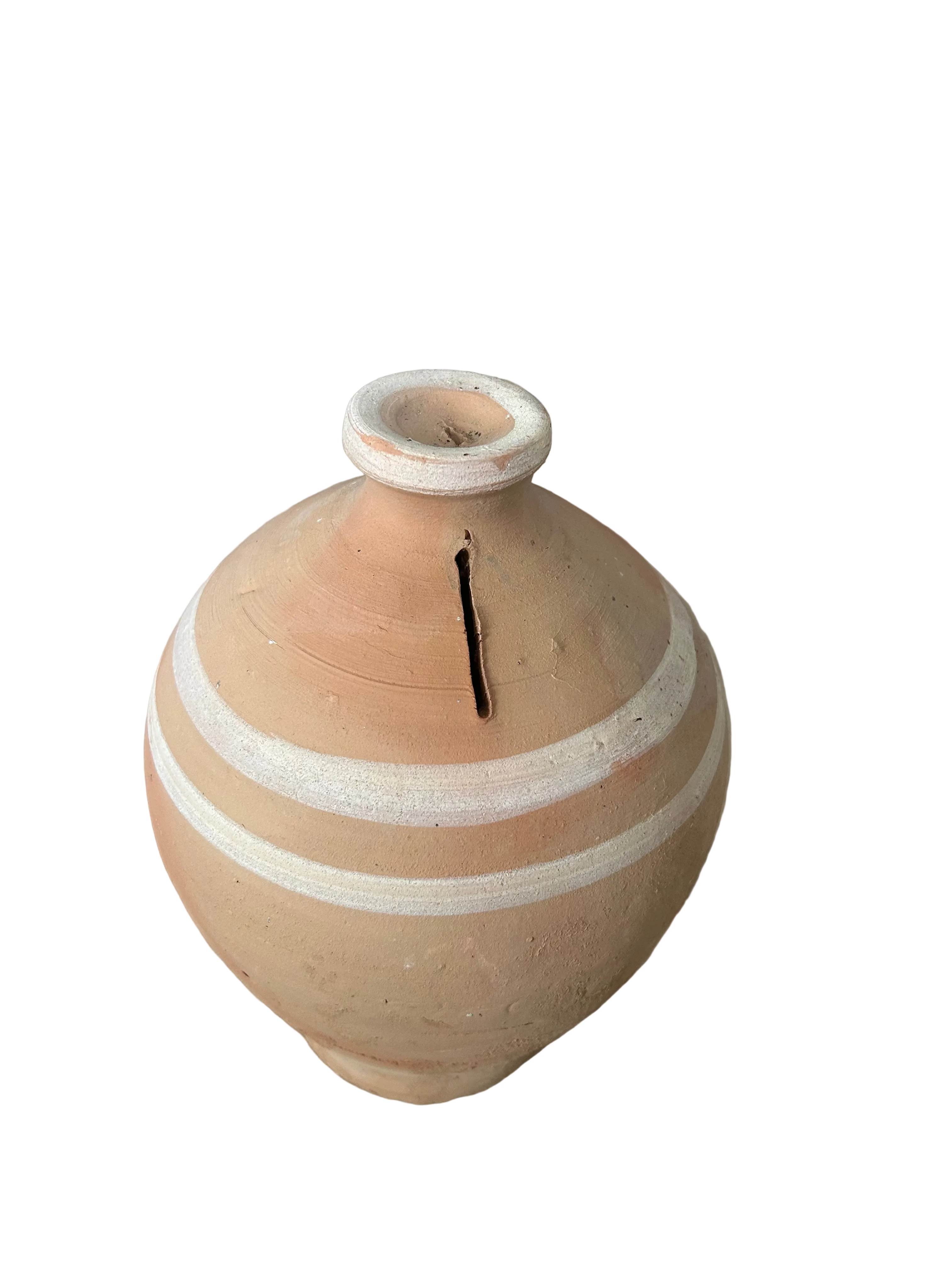 Tirelire artisanale marocaine – fond blanc