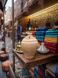 Tirelire en terre cuite marocaine 