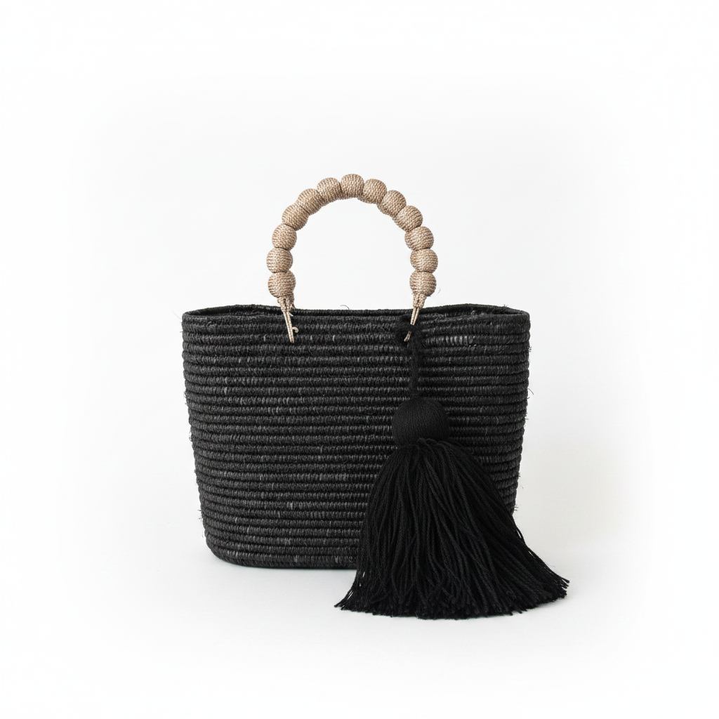 Sac à main artisanal marocain Aya — cuir naturel, pièce unique, fait main au Maroc